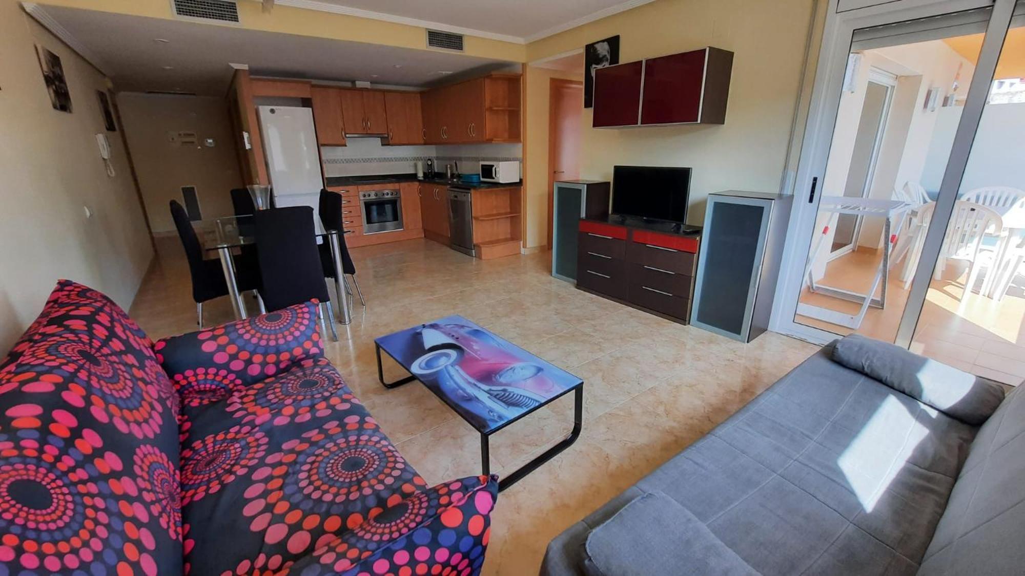 Fabuloso Apartamento Familiar Con Piscina En Salou 아파트 외부 사진